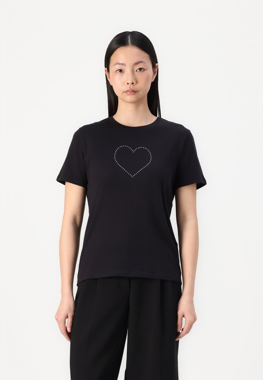 

Футболка ONLY ONLARIANA O NECK BOX, Black, Черный, Футболка ONLY ONLARIANA O NECK BOX, Black