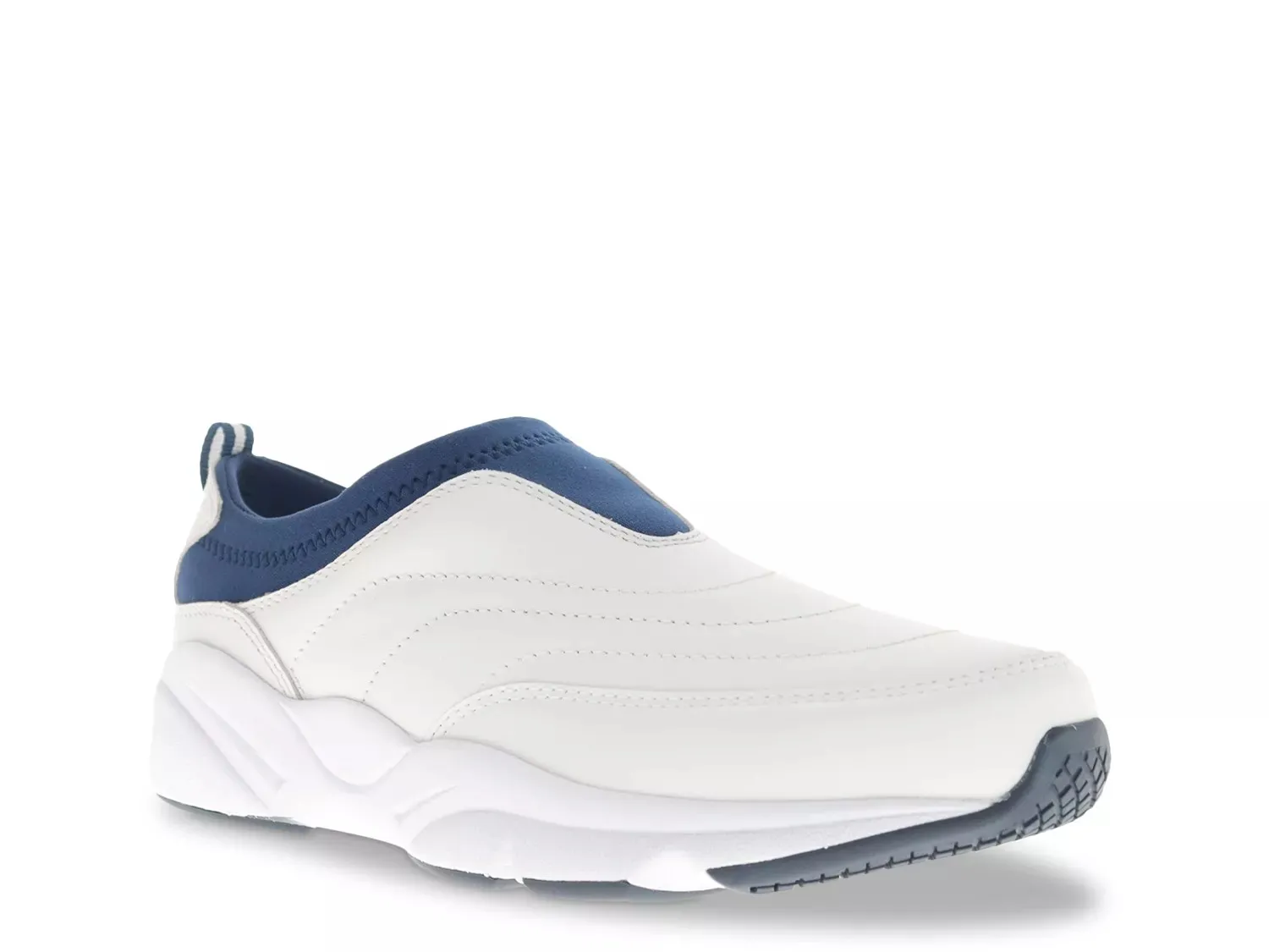 Кроссовки Propet Stability Slip-On, белые/темно-синие