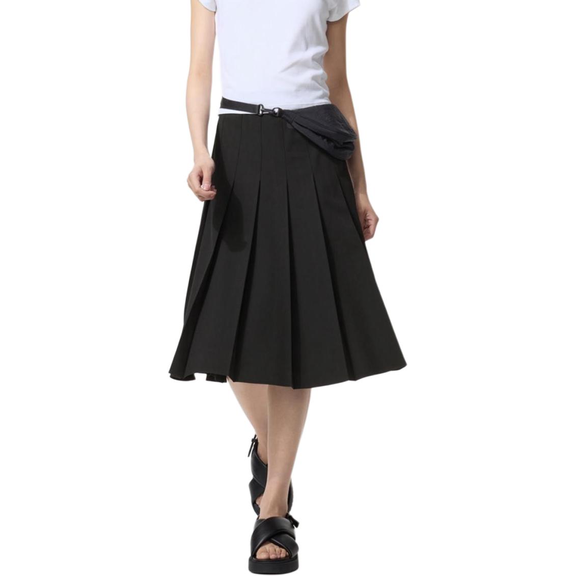 

Повседневная длинная юбка женская UNIQLO, черный