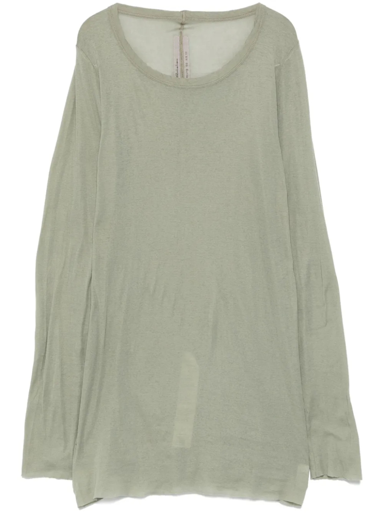

Rick Owens Rib LS Футболка, зеленый