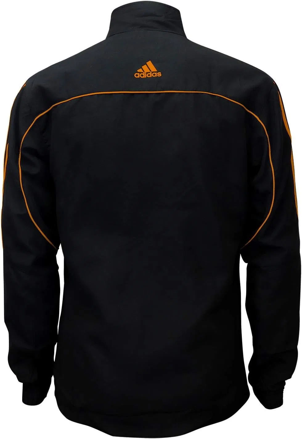 Куртка спортивная adidas, Black Neon Orange — фото 3
