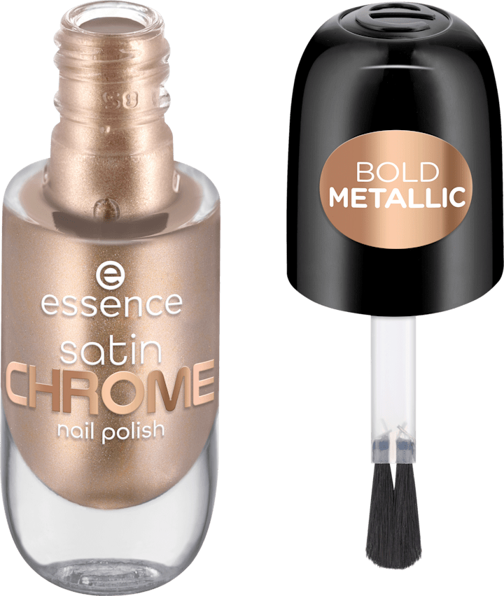 

Лак для ногтей essence Nagellack Satin Chrome 01 Robotic Rose, 8 ml