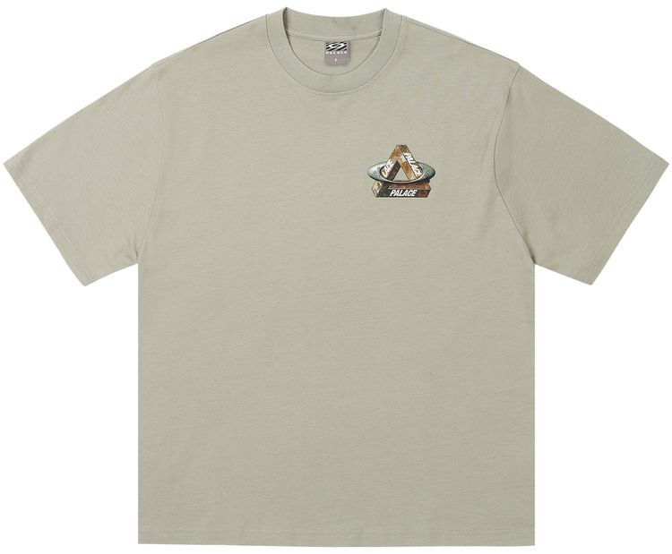 

Футболка Palace x Oakley T-Shirt 'Grey', серый