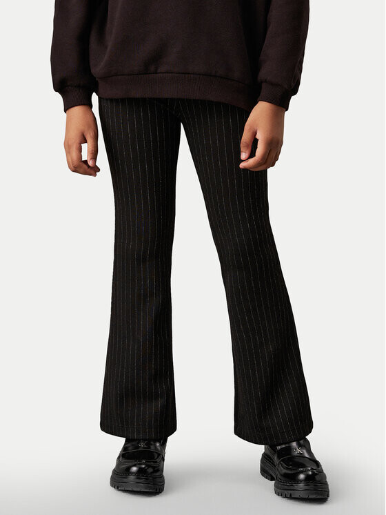 

Брюки из ткани flare fit Calvin Klein, черный