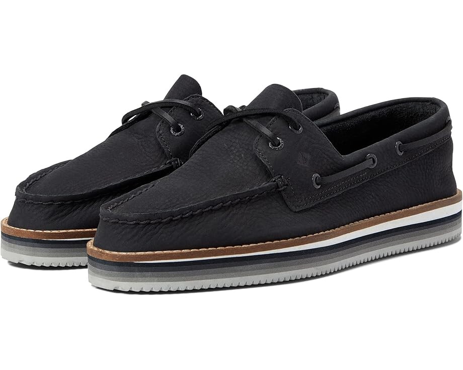 

Топсайдеры Sperry A/O 2-Eye Stacked Eva Multi Stripe, черный