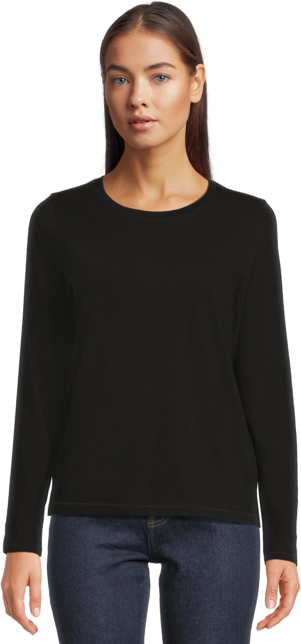 

Футболка Madewell Northside Long Sleeve Tee, цвет Jet Black