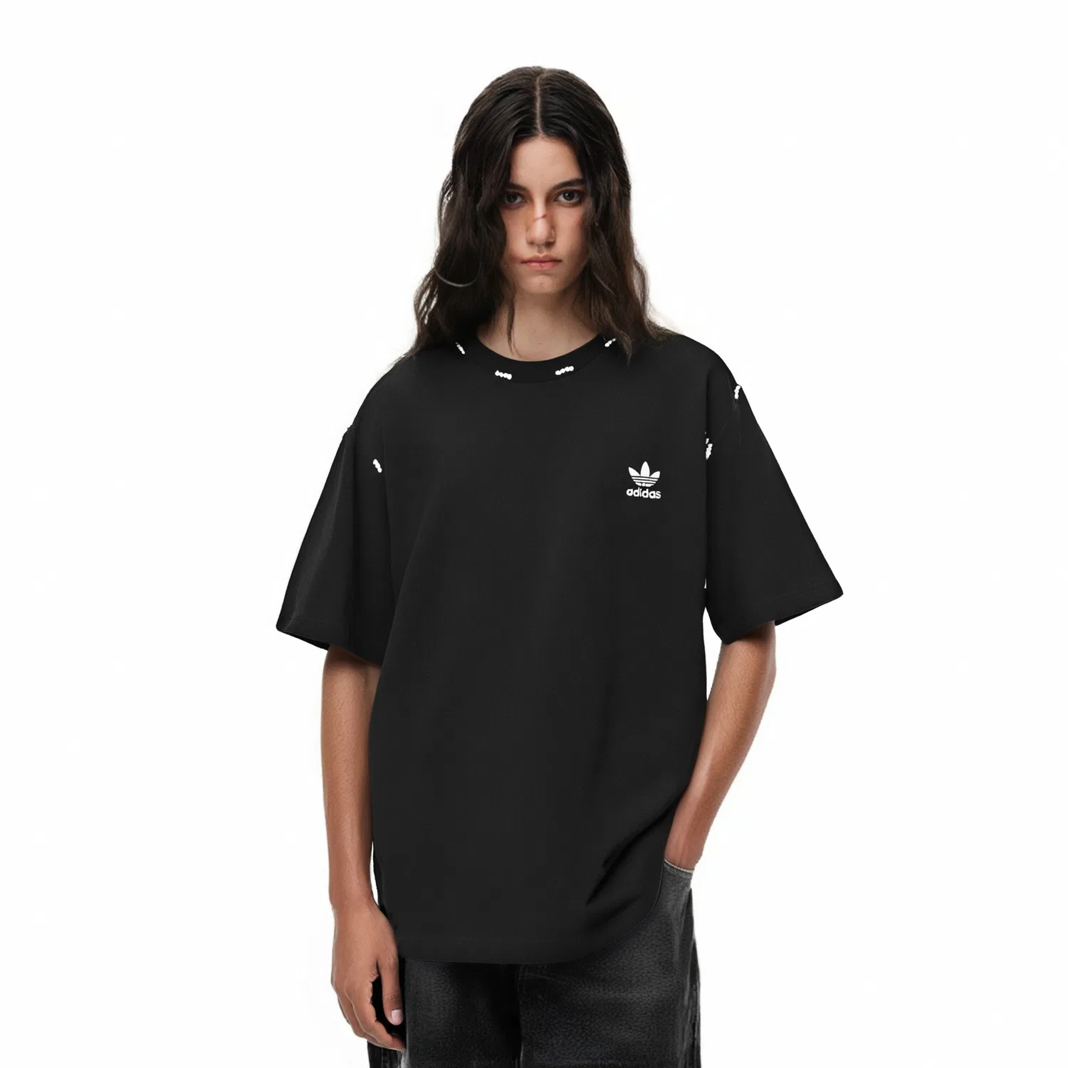 Футболка Unisex Black Adidas Originals — фото 4