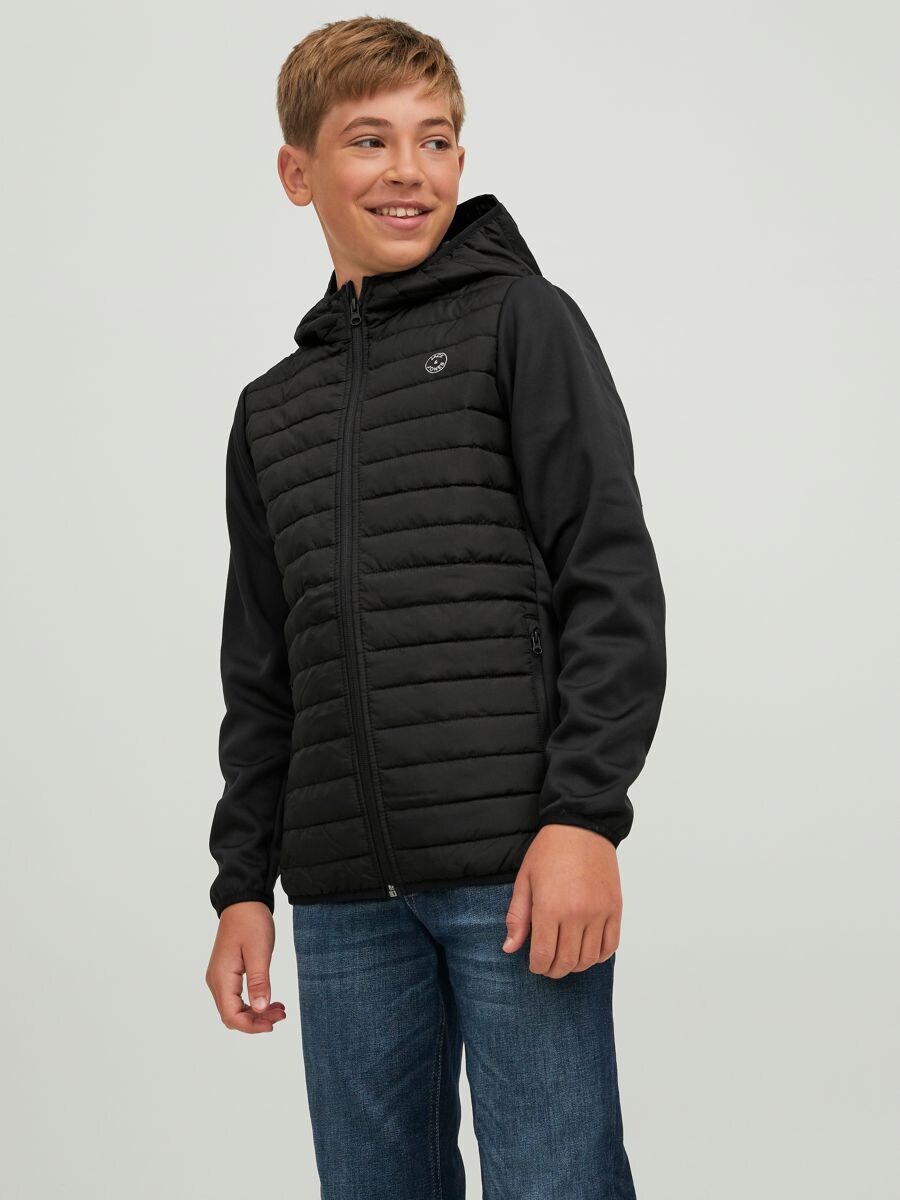 Межсезонная куртка Jack & Jones Junior JJEMulti, черный — фото 2