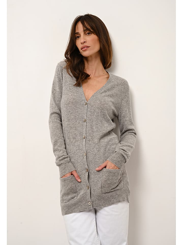 

Кардиган Just Cashmere, серый