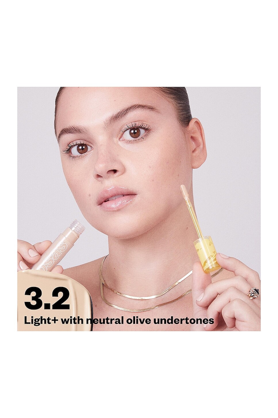 Консилер Kosas Revealer Super Creamy + Brightening and Daytime Eye Cream, цвет 3.2 O — фото 4