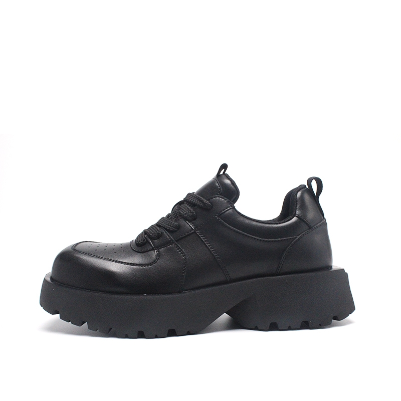 

CHAOSHU Мужские лоу-топ скейтборд кроссовки черные, цвет Black