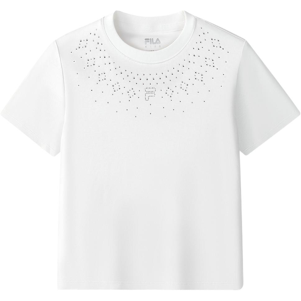 

FILA KIDS Футболка стандартная white для подростков, Белый, FILA KIDS Футболка стандартная white для подростков