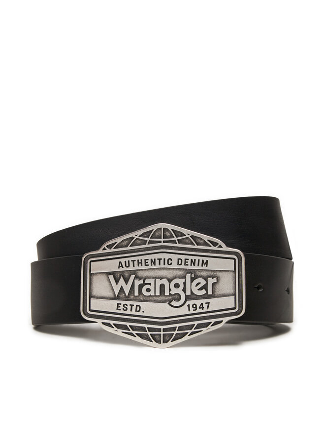 

Мужской ремень Wrangler Big Buckle 112358068, черный