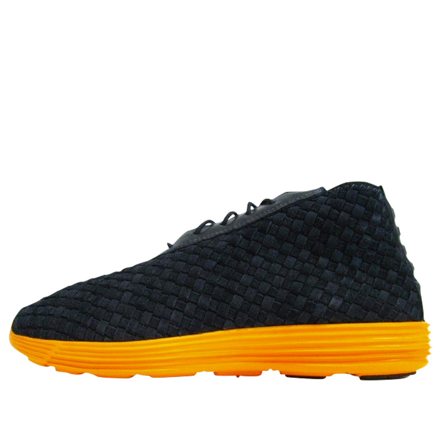 

Беговые кроссовки Nike Lunar Chukka Woven+ 'Black Yellow'