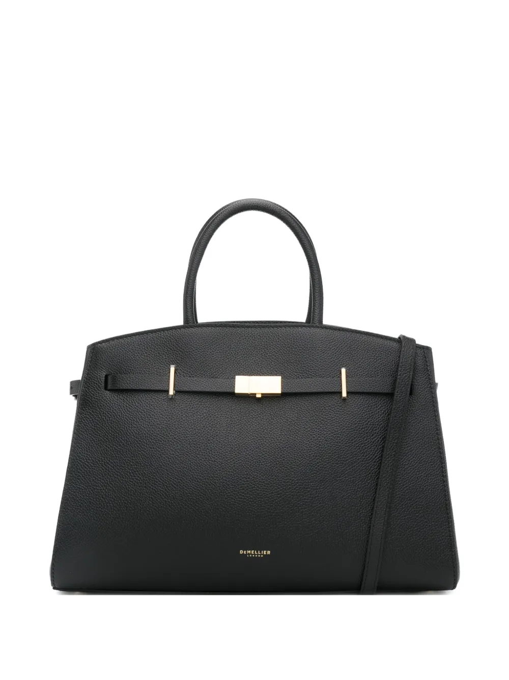 

Сумка Hudson с ручкой и застежкой DeMellier, черный