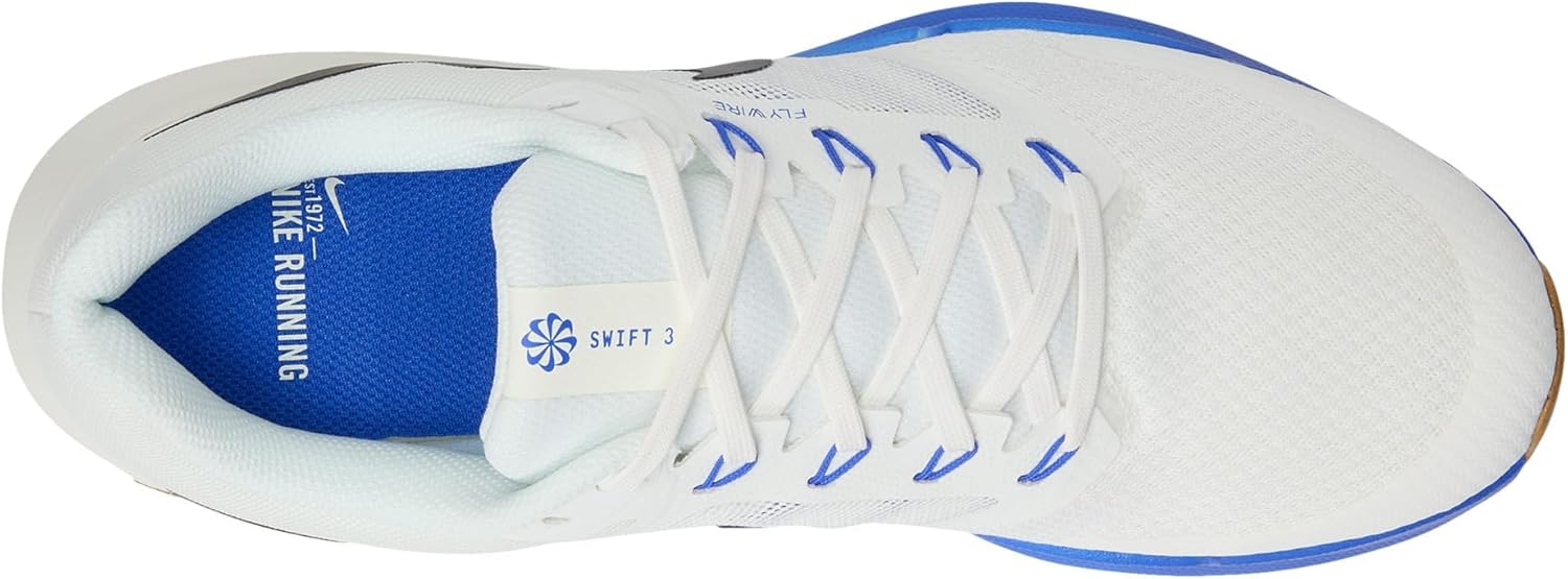 Мужские кроссовки для бега по шоссе Nike Run Swift 3, черный/синий/коричневый/светло-коричневый — фото 2