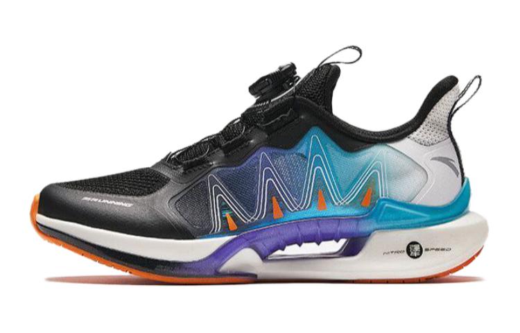 

Chasing Wind 6.0 Детские кроссовки для бега Kids Antakids, черно-бело-фиолетовые