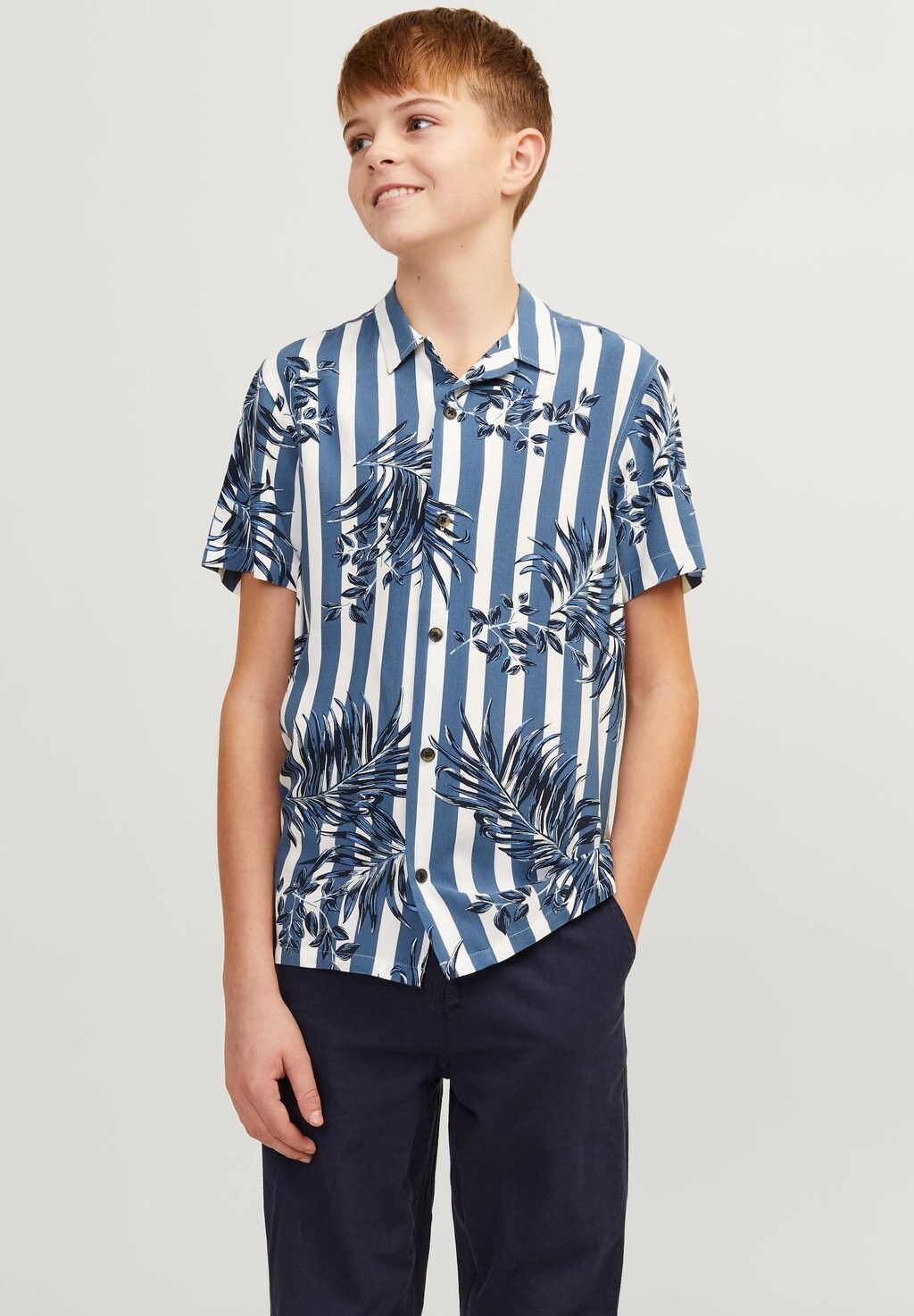 

Рубашка JJJEFF RESORT Jack & Jones Junior, синий