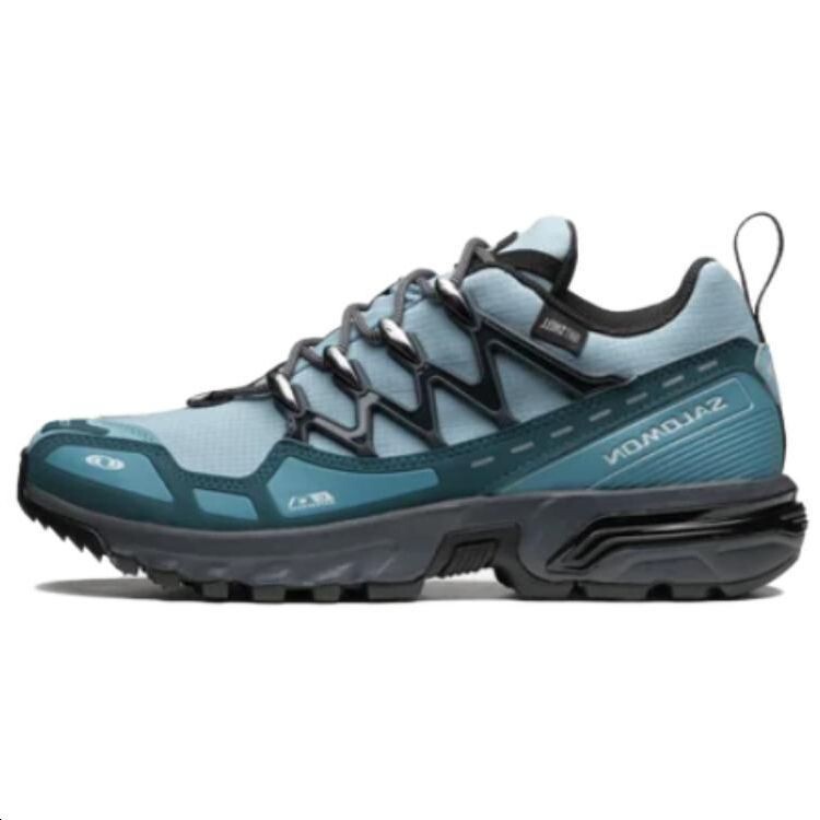 

ACS + Outdoor Performance Shoes Unisex Mid Top Blue Salomon