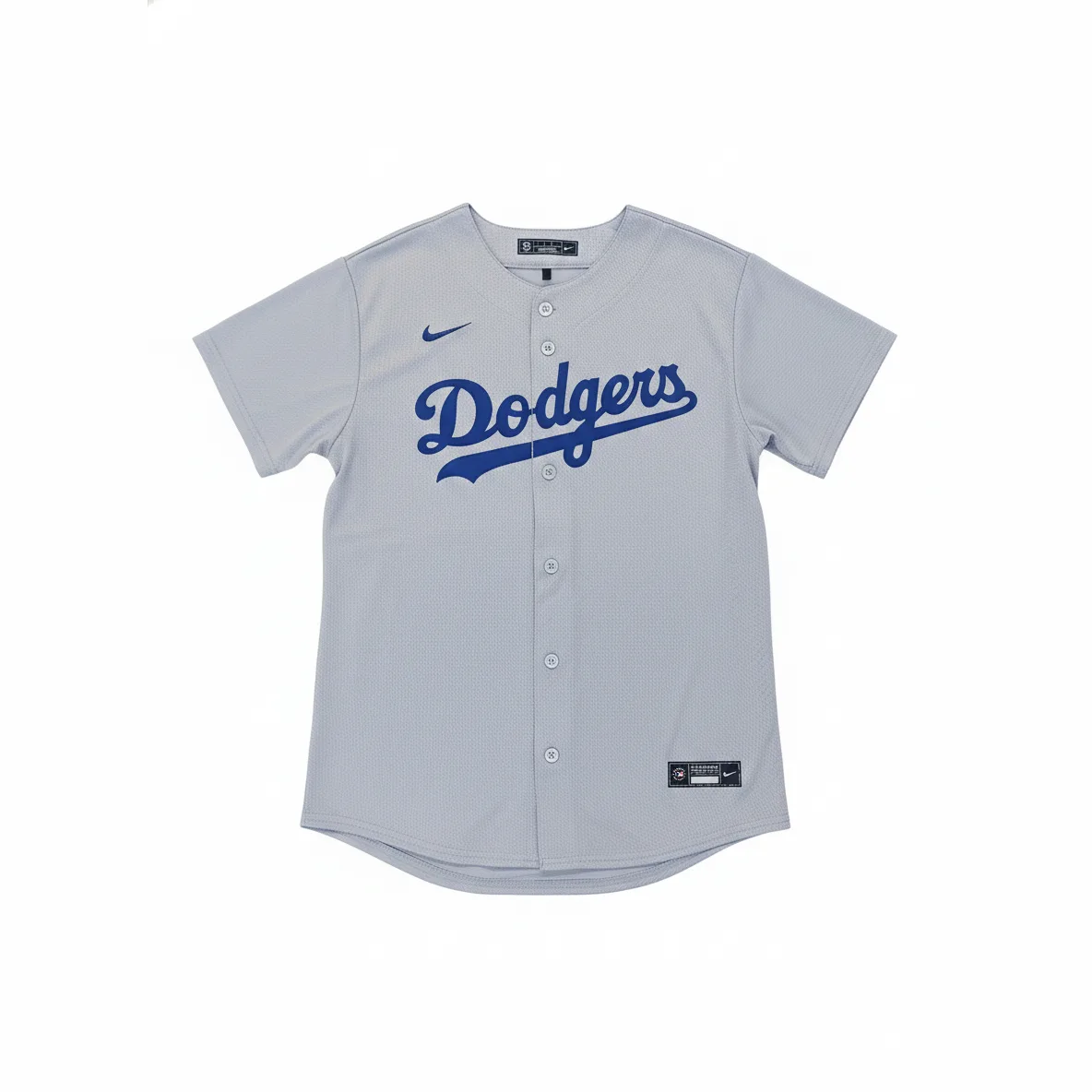 Футболка MLB Grade School с круглым вырезом Moderate Nike, серый