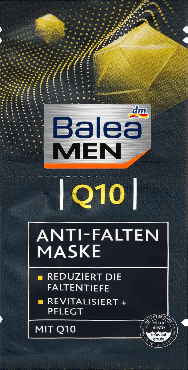 

Маска для лица против морщин Q10 (2х8 мл) 160мл Balea