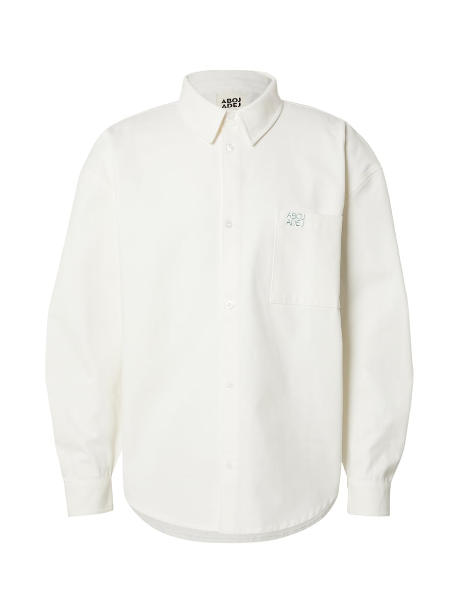 

Рубашка на пуговицах Comfort fit ABOJ ADEJ Jemal, от белого