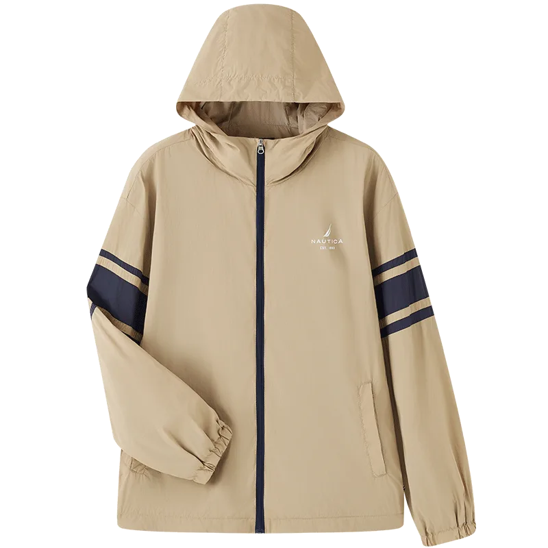 Детская куртка с капюшоном NAUTICA, хаки