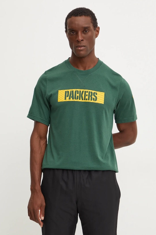 Футболка тренировочная Green Bay Packers Nike, зеленый — фото 4