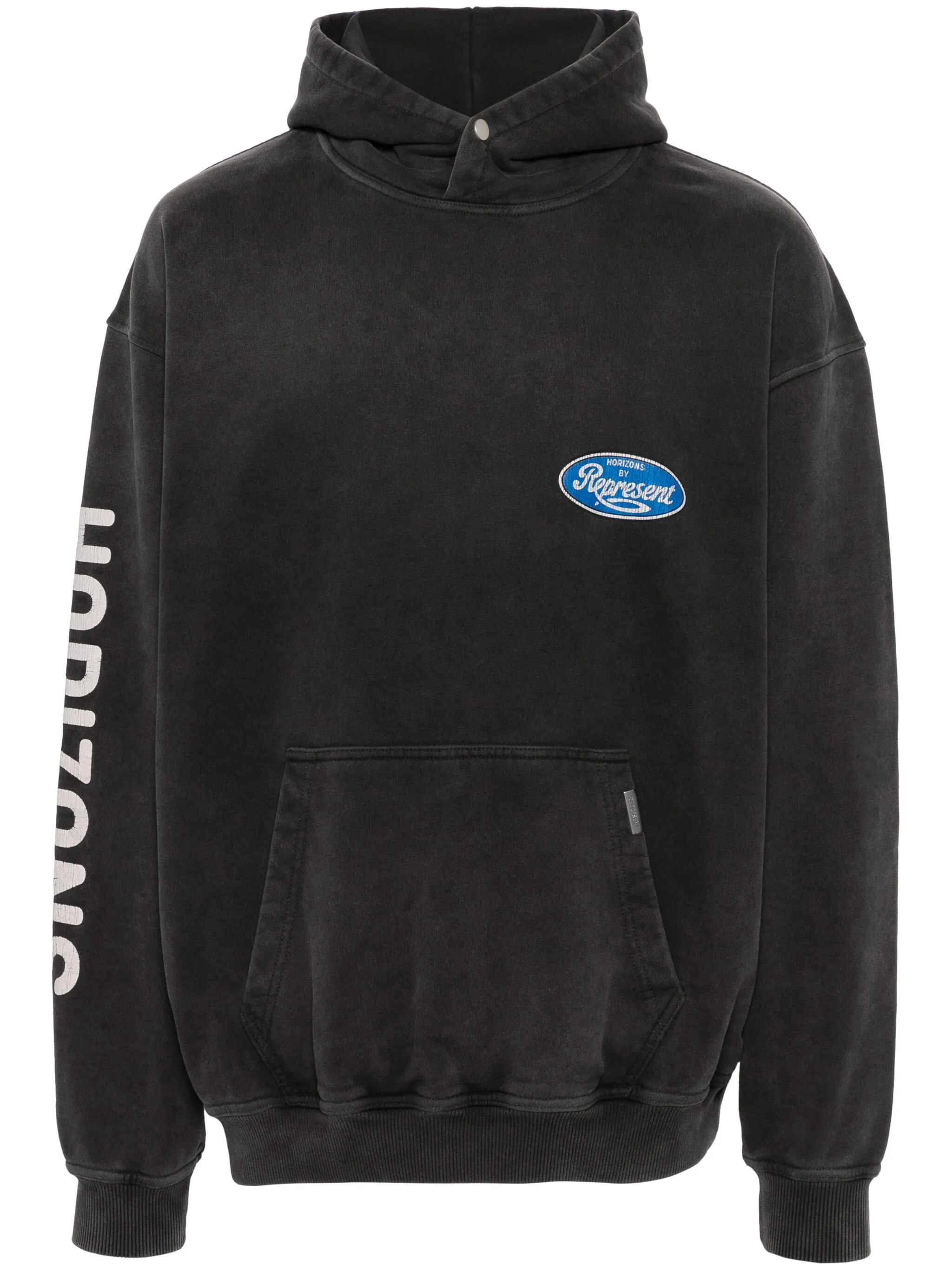 

Худи с логотипом Represent, серый