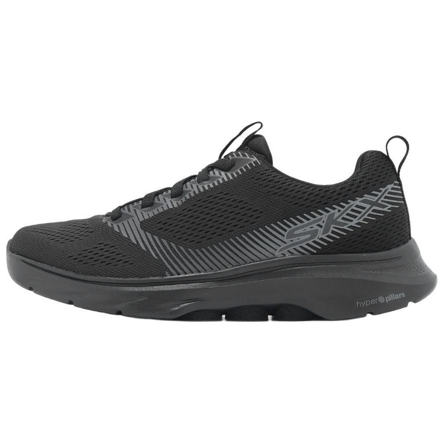 

Skechers GO WALK 7 износостойкие и легкие низкие повседневные туфли мужские черные