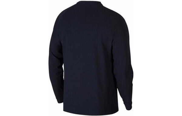 Толстовка Nike teck pack round collar long sleeves shirt 'Dark grey', серый — фото 2