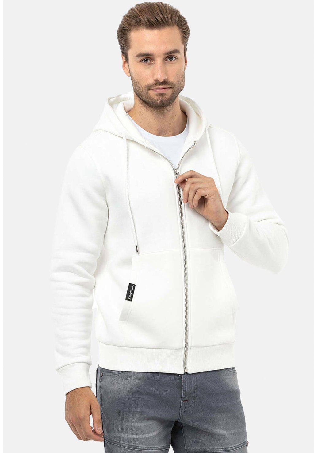 

Толстовка на молнии ROZPINANA - Light jacket Cipo & Baxx, кремовый