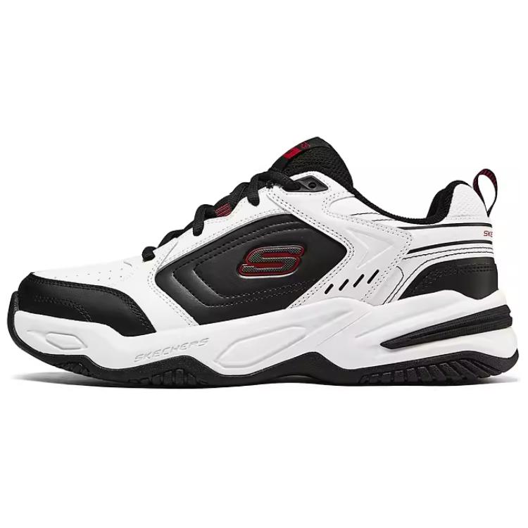 

Кроссовки Skechers SPORT MENS Lifestyle Shoes Men Low-top Black/White, черный/белый