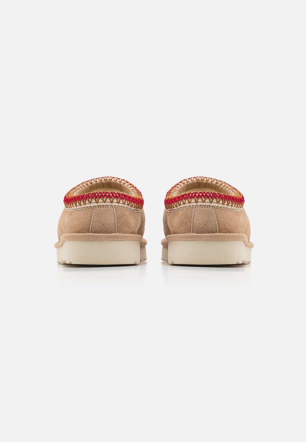 Тапочки TASMAN UGG, цвет sand/dark cherry — фото 3
