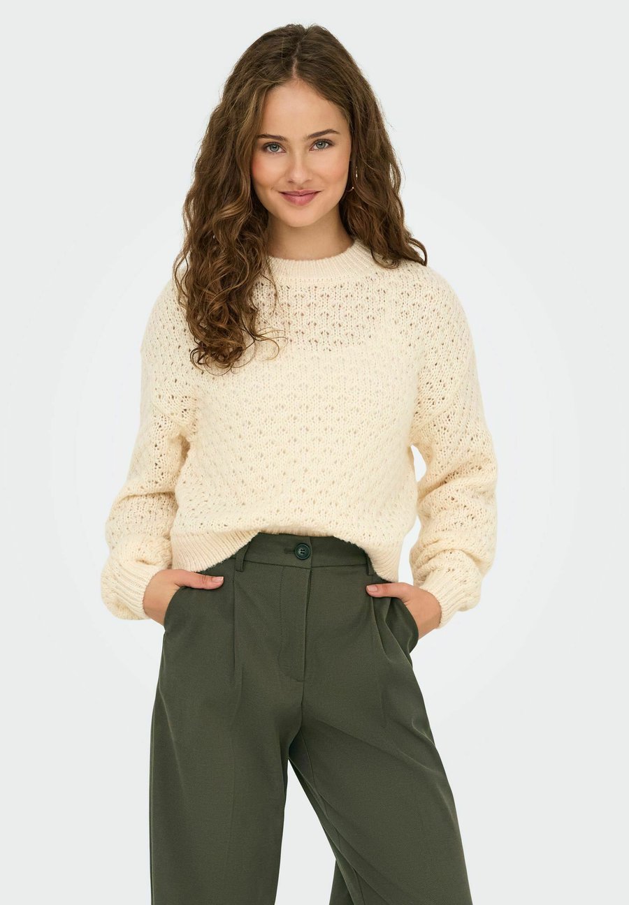 

Джемпер JDY Jumper, Sandshell/Off-White