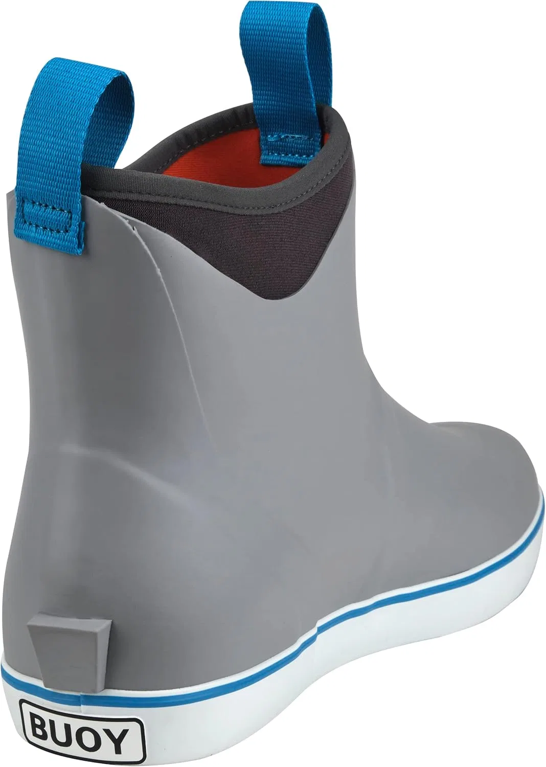 Мужские палубные ботинки Buoy Boots Deck Boots - короткие мужские дождевые ботинки, Gray — фото 4