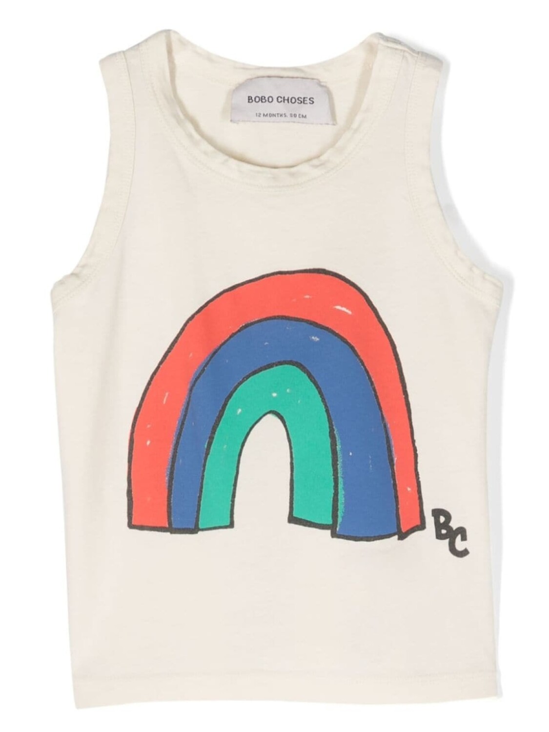 

Bobo Choses толстовка с принтом Rainbow, нейтральный цвет