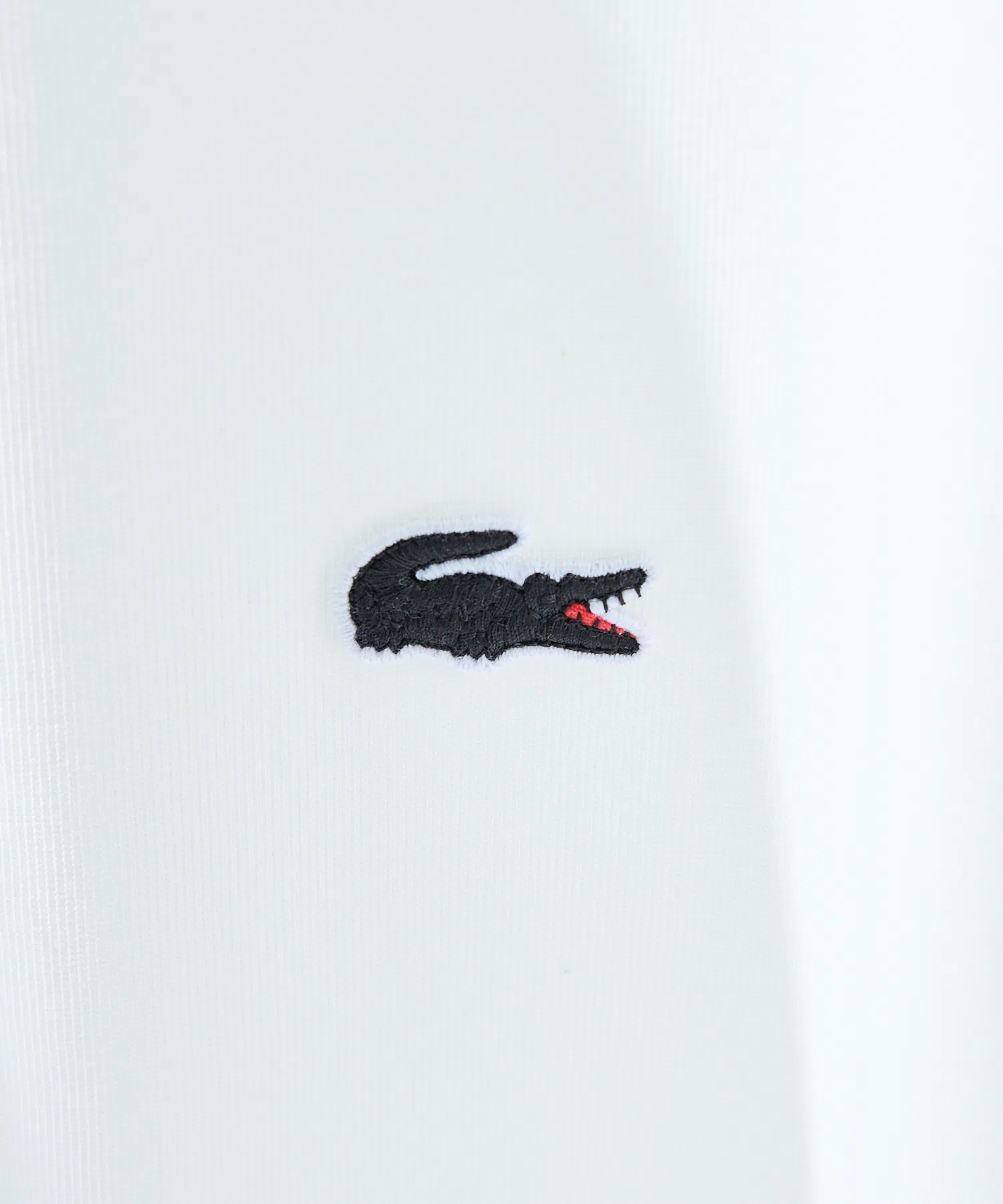 Футболка LACOSTE с принтом на спине, базовая, чёрная — фото 4