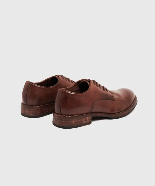 Мужские туфли LOSTGARDEN UNIFORM Archive Derby Brown — фото 4