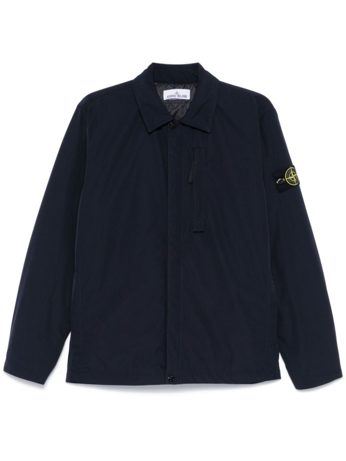 

Stone Island куртка с нашивкой Compass, синий