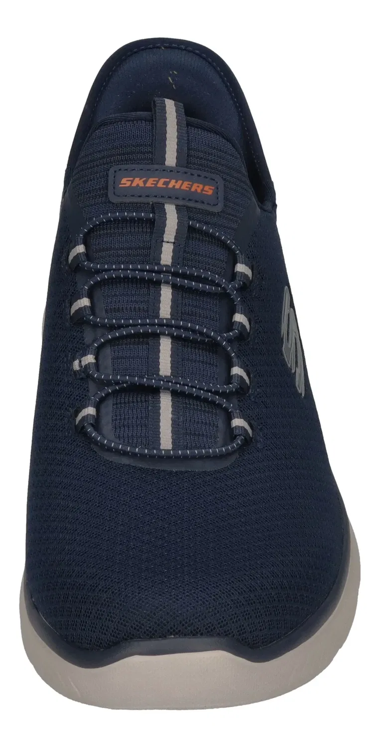 Кроссовки низкие с шнуровкой Skechers, синий — фото 3