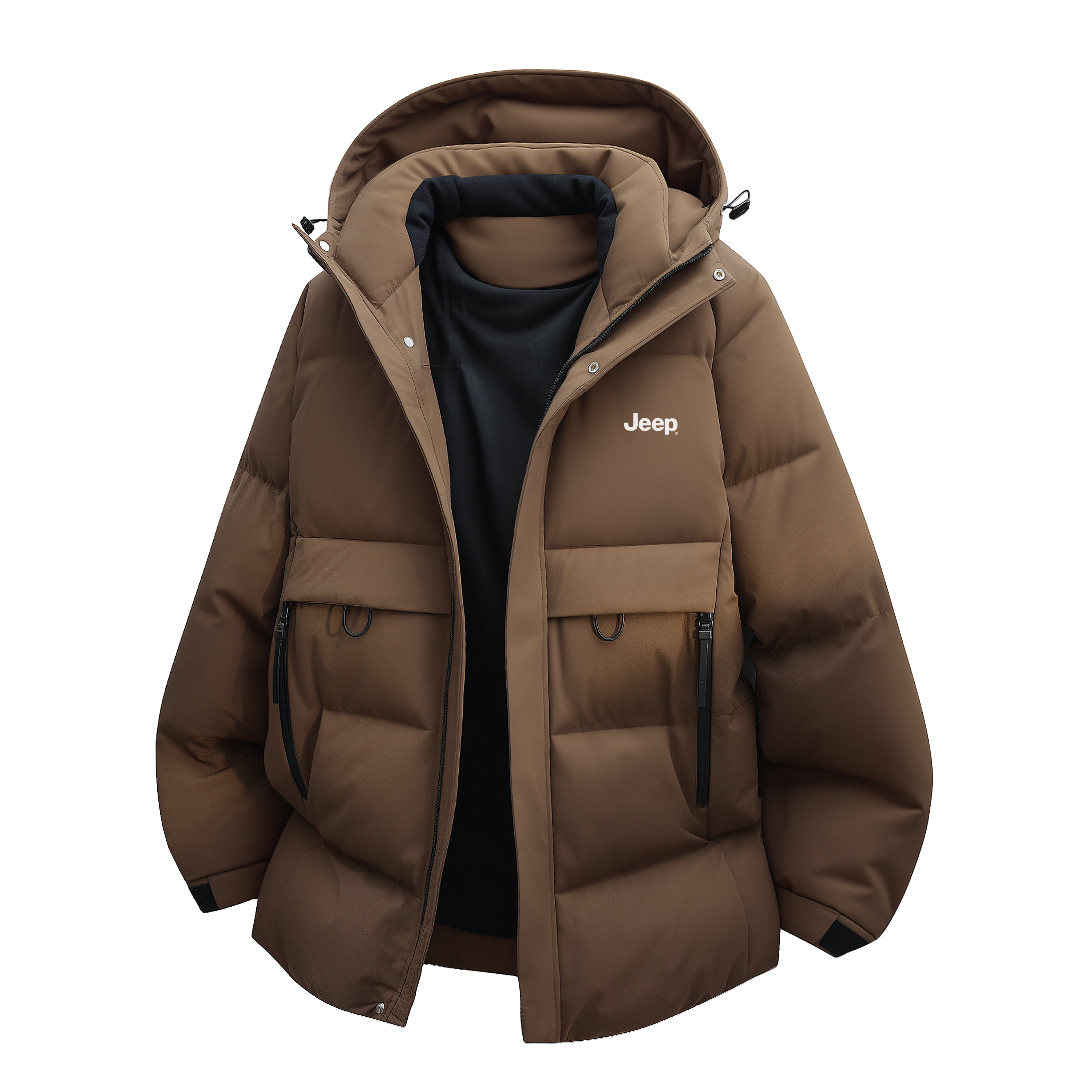 

Пуховик Unisex из коллекции Classic Collection Jeep, коричневый