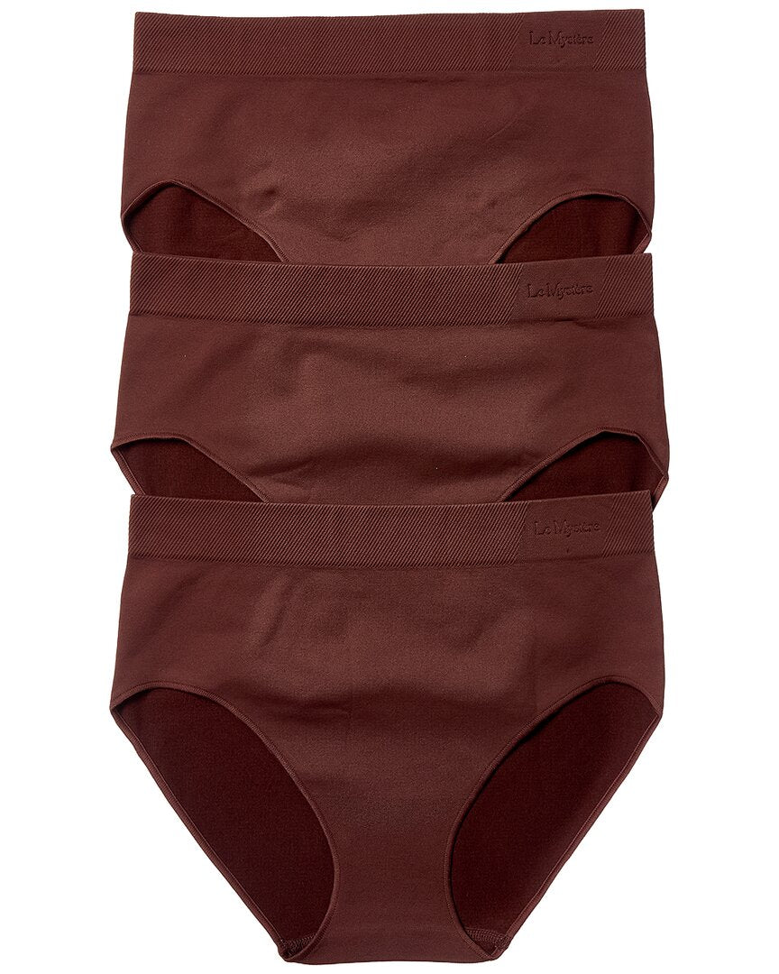 

Бесшовные комфортные трусы Le Mystere (3 шт), коричневый