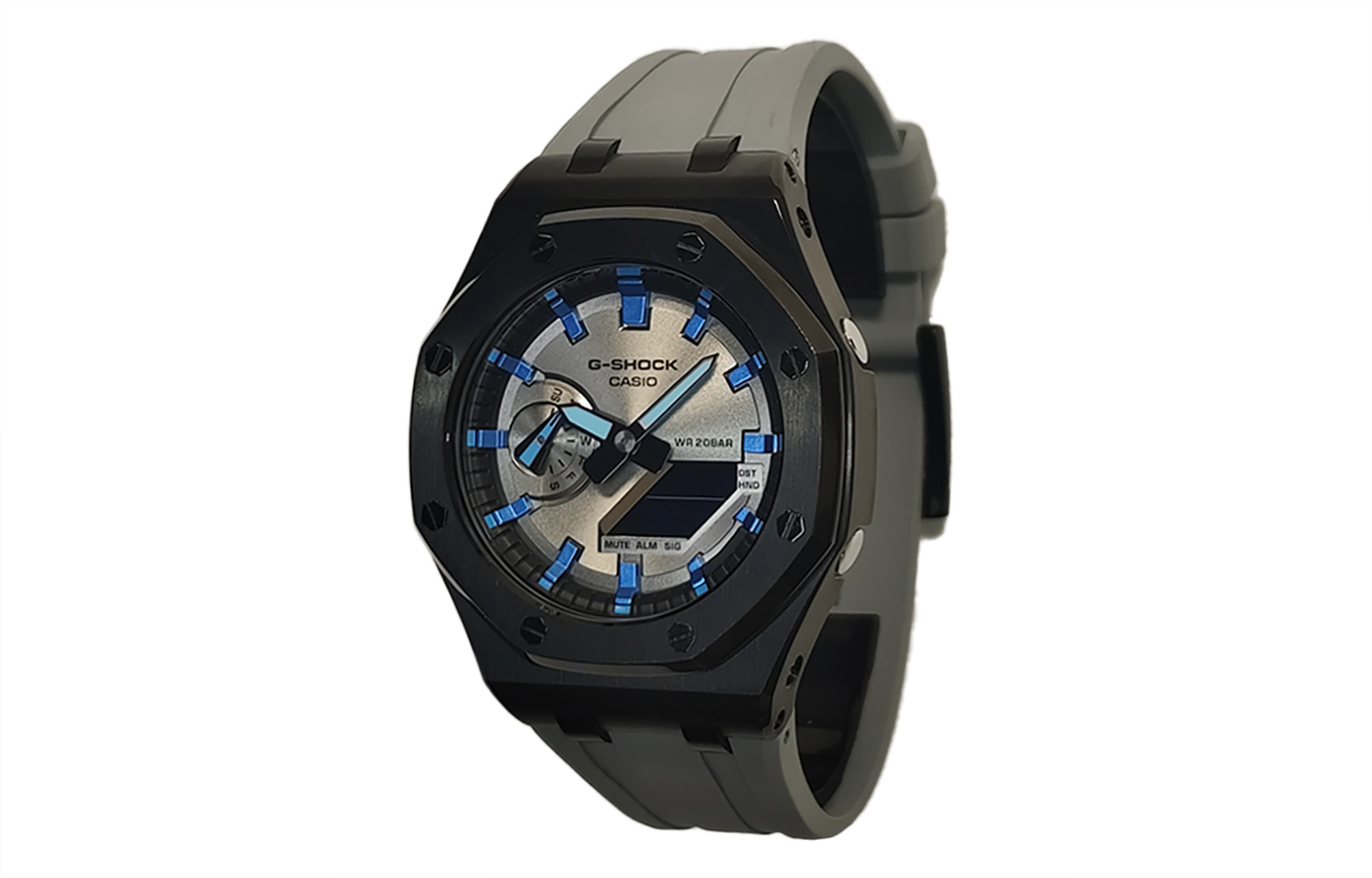 

Часы CASIO Men Liquid Crystal/Analog Dual Display Series Blue