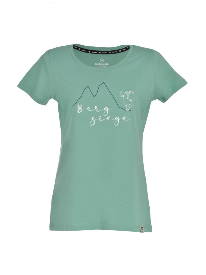 

Футболка Gipfelglück, цвет malachite green