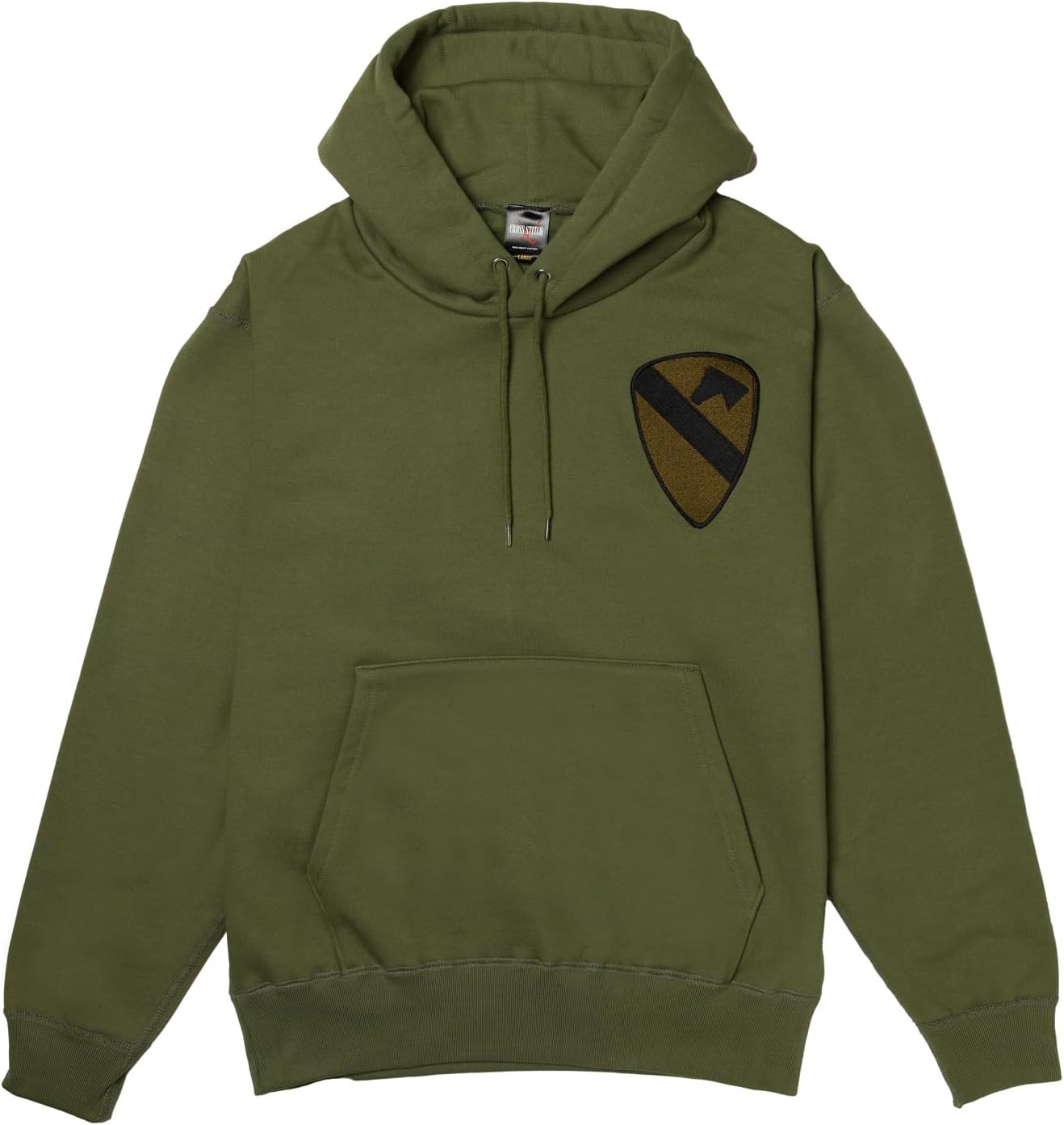 

Толстовка с капюшоном в стиле F, нашивка с гербом армии США, на флисовой подкладке, без капюшона, оливково-зеленая, размер L F-Style, Зеленый, Толстовка с капюшоном в стиле F, нашивка с гербом армии США, на флисовой подкладке, без капюшона, оливково-зелен