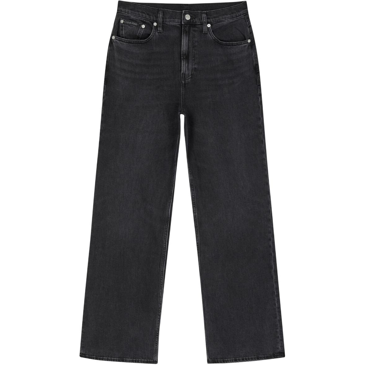 

Calvin Klein Мужские джинсы, черные, средней ширины штанин