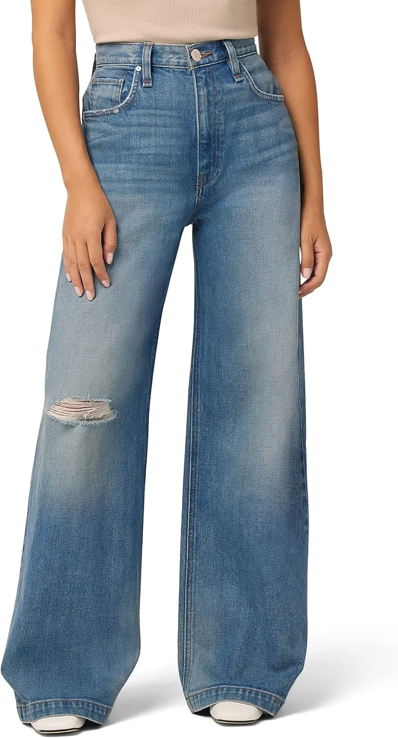 

Hudson Women's James High-Rise Wide Leg Petite