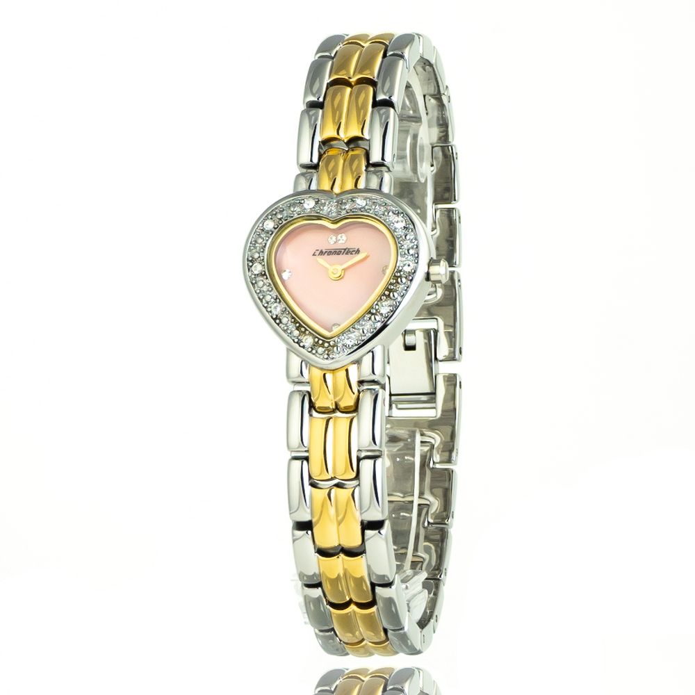 

Женские часы Chronotech Steel, серебряный