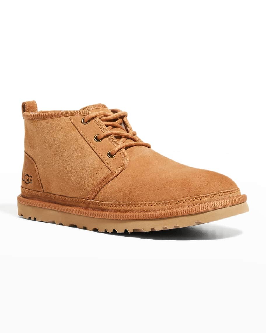 Ботинки замшевые Neumel UGG, коричневый